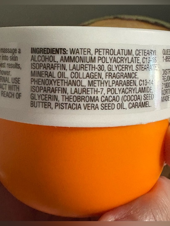 Pistachio & Caramel Body Butter - Orange - Picture 3 of 3